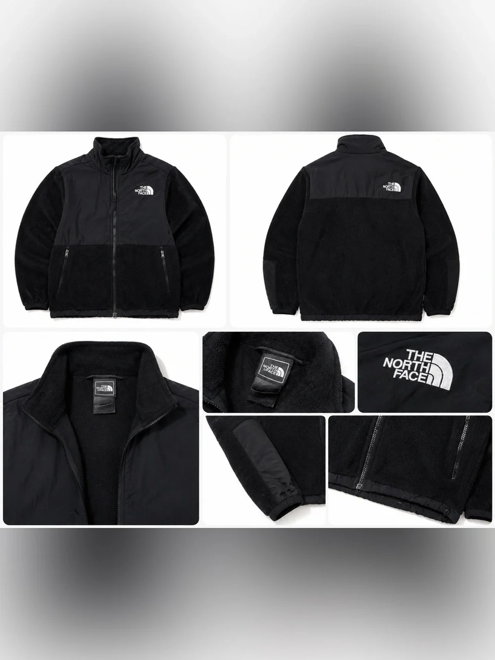 The North Face Denali Youth Black Fleece Jacket